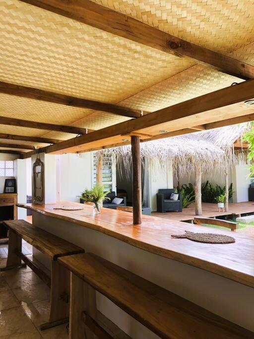 Bungalow Tiarii, Avec Acces Direct A Une Plage Privee Tevaitoa エクステリア 写真